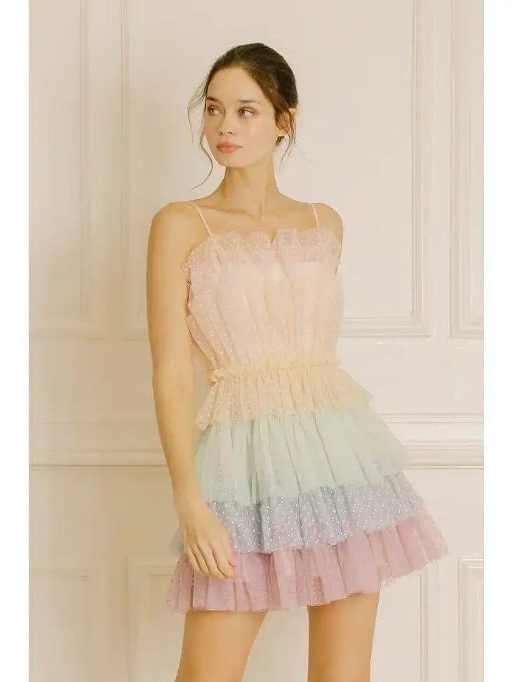 Ava The Label LLC Lovers Tulle Mini Dress