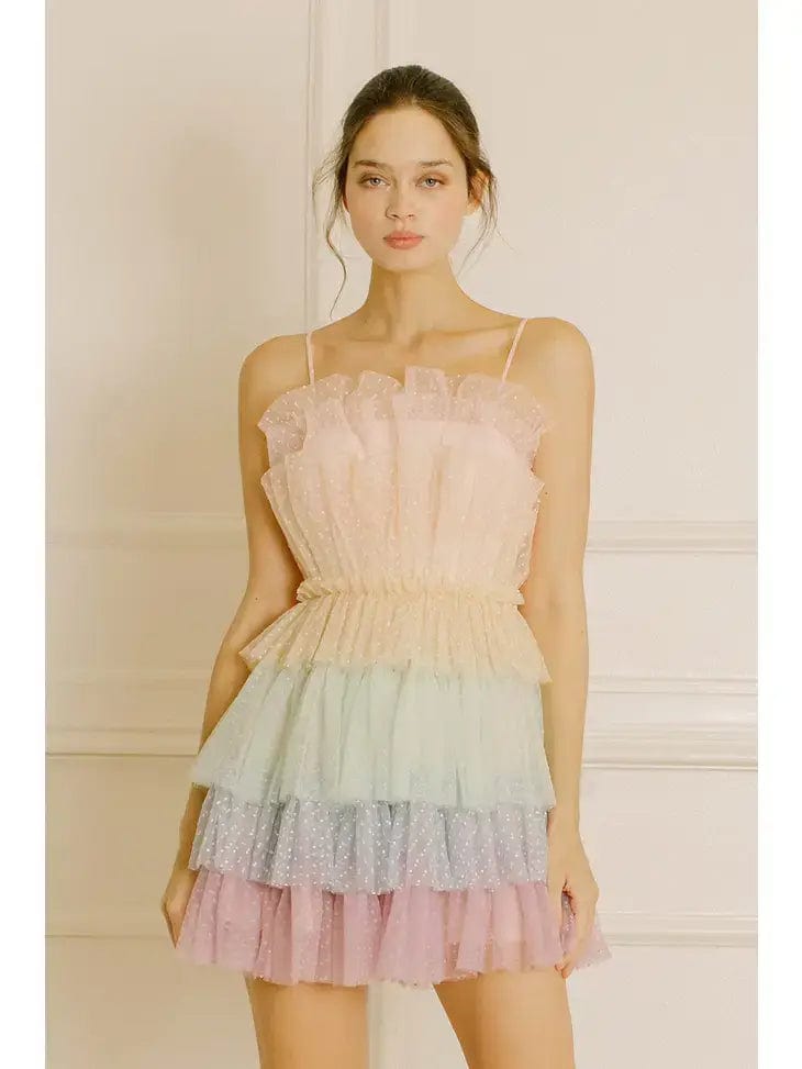 Ava The Label LLC Lovers Tulle Mini Dress