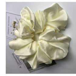 Ava The Label LLC Hair Accessories Beige Athena Scrunchie