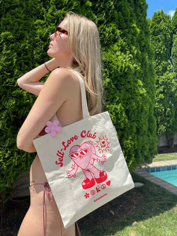 Ava The Label Self-love Club Tote Bag