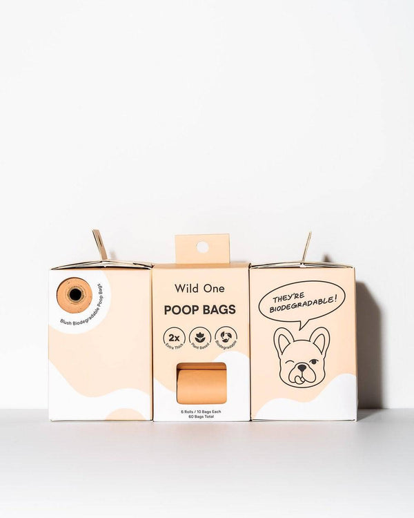 Wild One Tan Poop Bags